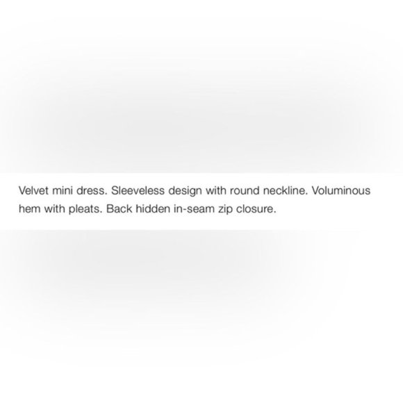 ZARA Voluminous Red Velvet Dress - Picture 8 of 9